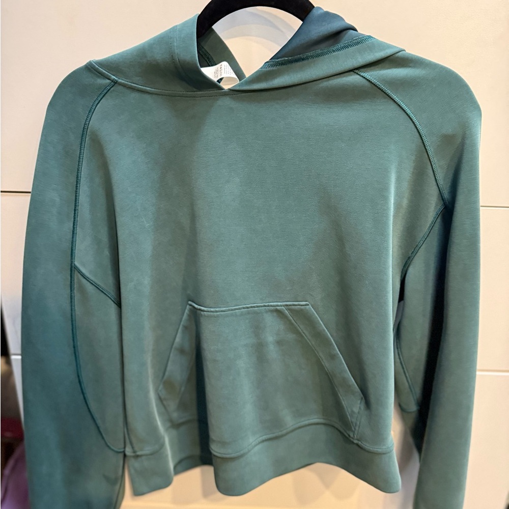 Lululemon Softstream  Deep Teal Pullover Hoodie